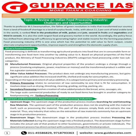 Guidance IAS is a world of knowledge for pursuing UPSC dream