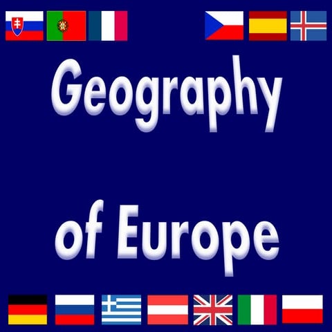 Geography of europe