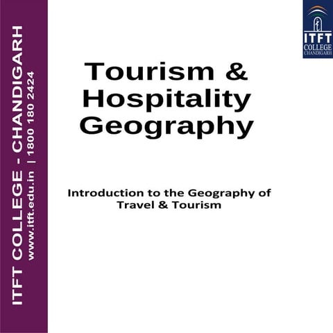 ITFT-Tourism Geography