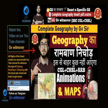 Geography Smart Class notes for SSC RRB by Gv sir.pdf