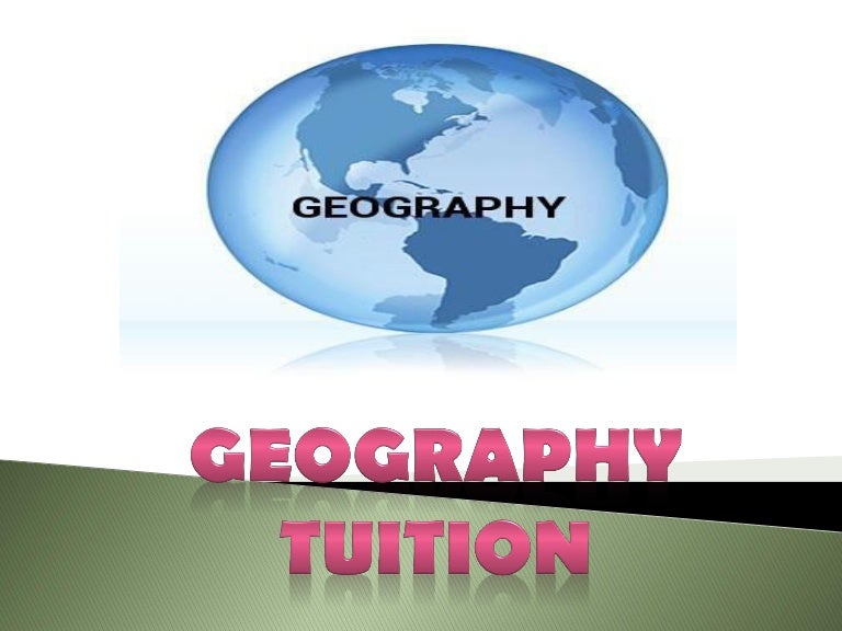 Geography Tuition