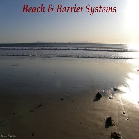 Beach and Barrier Systems