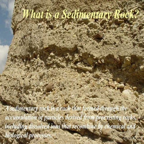 Introduction to Sedimentary Rocks