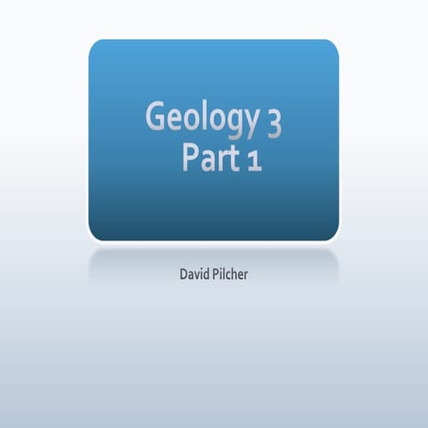 Geol3 part 1