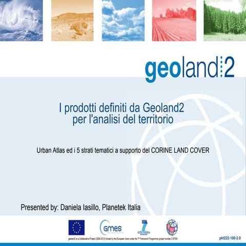 Geoland2 Workshop - 04 - Iasillo