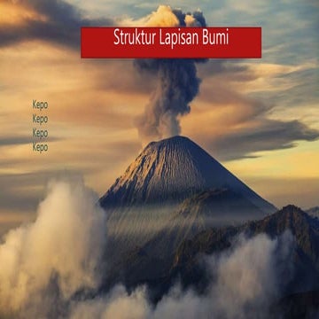 Geografi SMA, Struktur lapisan bumi