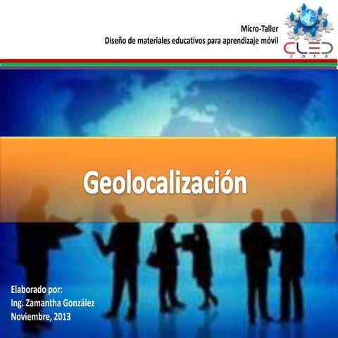 Geolocalización móvil