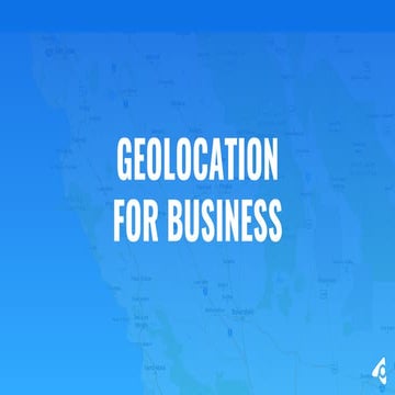 Geolocation for Business