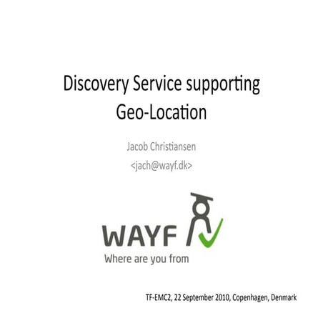 Geo Location Initial PoC | PDF