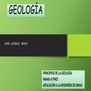 Geología Nathaly