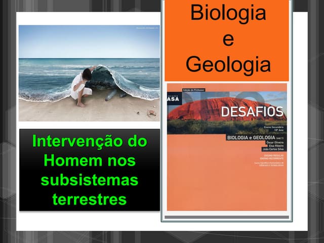 Geologia 10   intervenção do homem ...