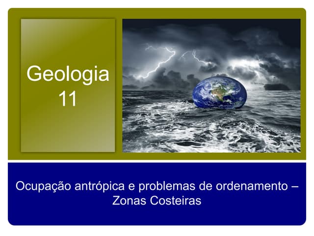 Geologia 11   ocupação antrópica e ...