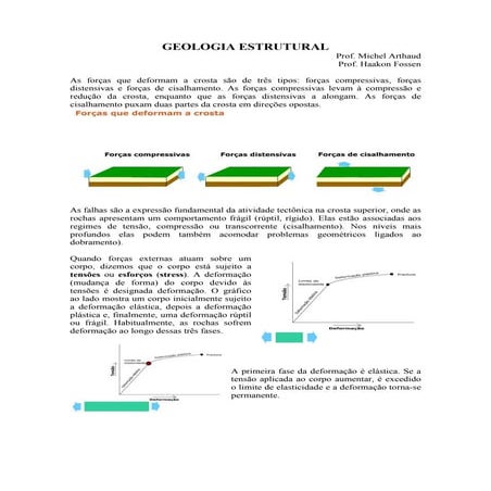 Geologia estrutural   Falhas