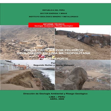 Zonas críticas de Lima | PDF