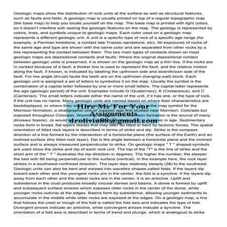 Geologic maps show the distribution of rock units at the sur.pdf