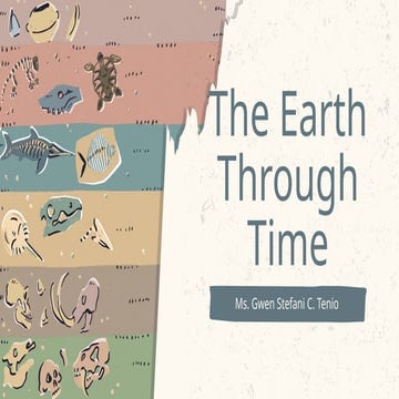 GEOLOGIC TIME SCALE-EARTH AND LIFE SCIENCE | PPTX