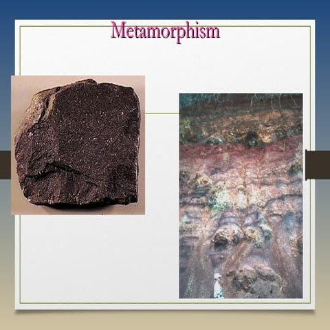 Metamorphism and types of metamorphism | PPTX