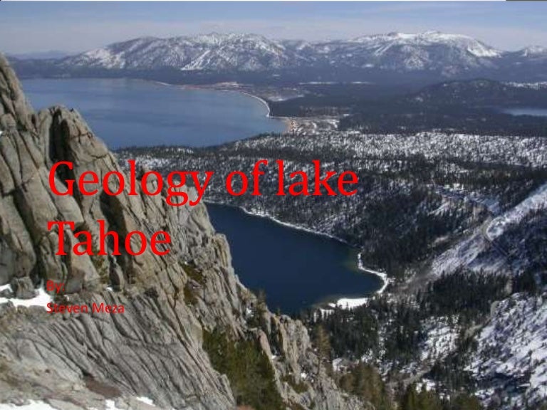 Geology of lake tahoe