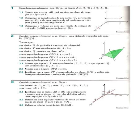 Geometria no-espac3a7o