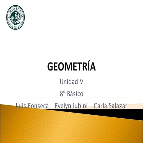 Unidad Geometria 8º Basico