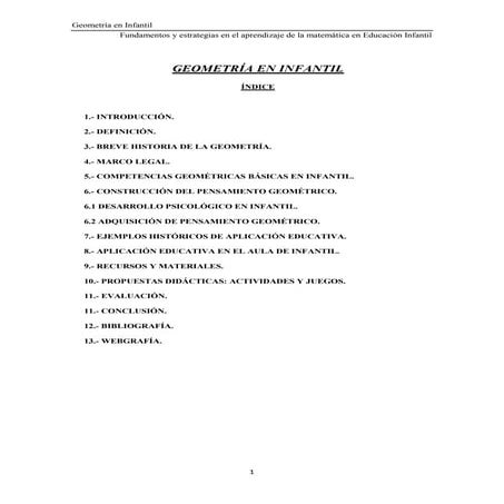 Geometria en infancia (1)