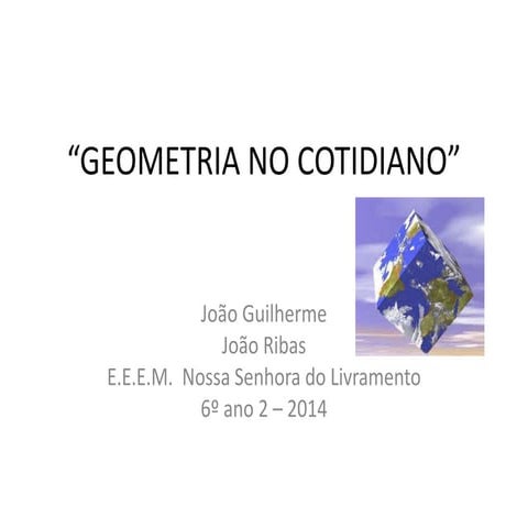 Geometria no cotidiano