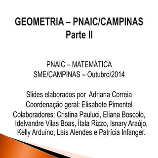 Geometria parte ii