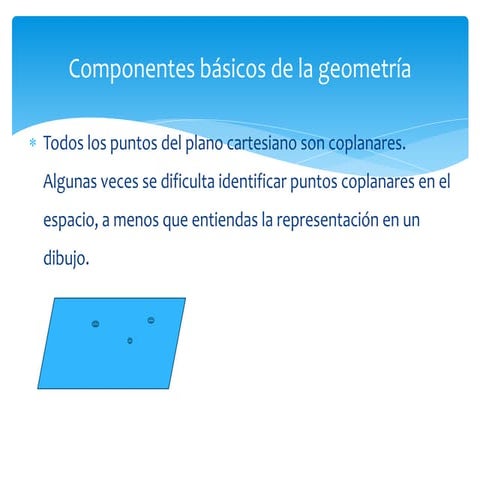 Conceptos basicos de geometria | PPTX