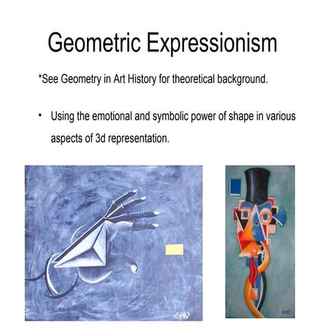 Geometric expressionism | PPT