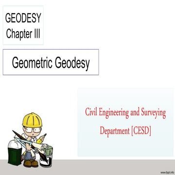 Geometric geodesy
