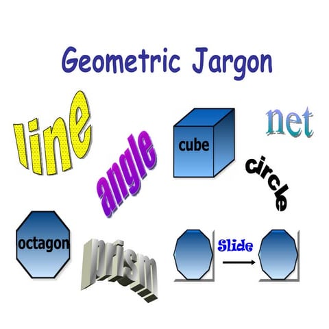 Geometric jargon 2