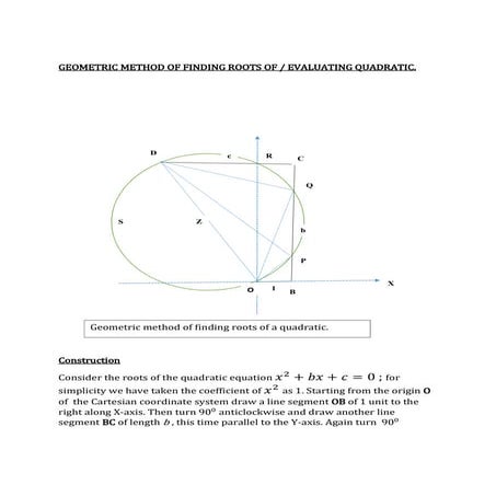 Lecture1.8 Geometric method for solving or evaluating quadratic expressions