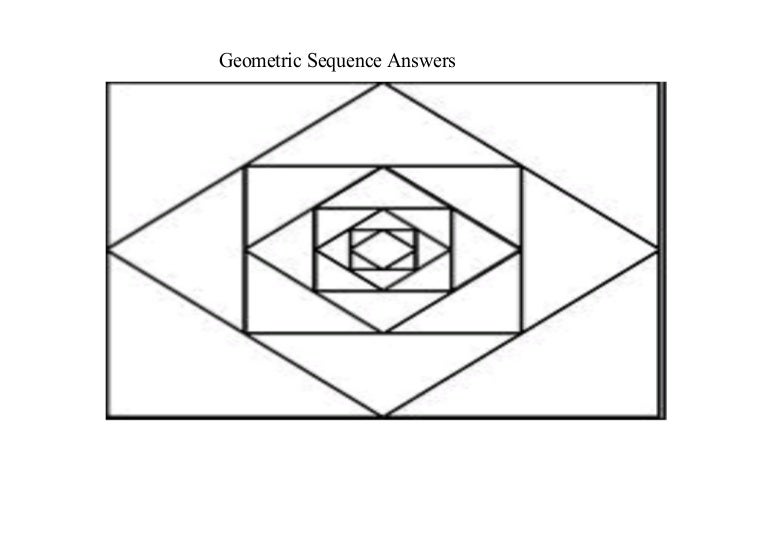 Geometric Sequence Answers