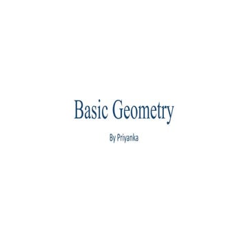 Geometry