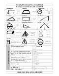 Geometry formula sheet