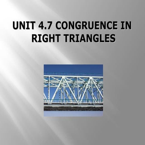 Geometry 201 unit 4.7