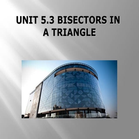 Geometry 201 unit 5.3