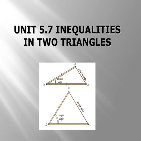 Geometry 201 unit 5.7