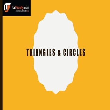 Geometry theorem triangles and Circles
