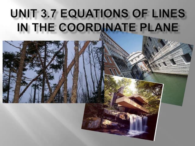 Geometry unit 3.7