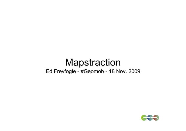 Mapstraction