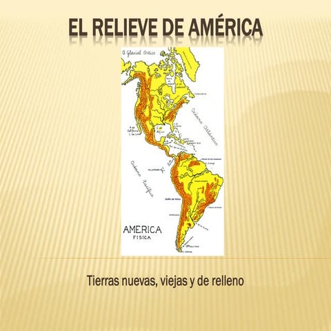 Geomorfología de América.