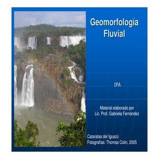 Geomorfologia fluvial-2010