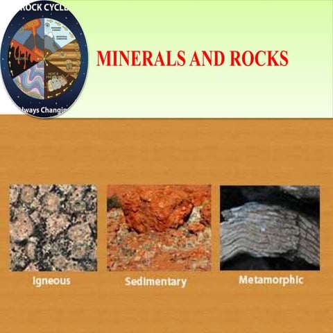 GEOMORPHOLOGY-MINERALS AND ROCKS.pptx