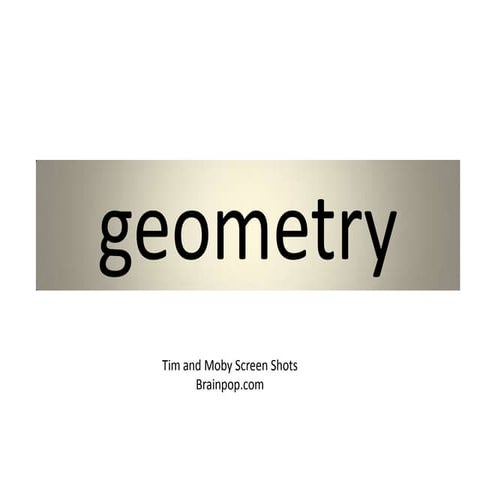 Geomtry And Architecture - Brainpop Screenshots