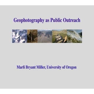Geophotography as Public Outreach