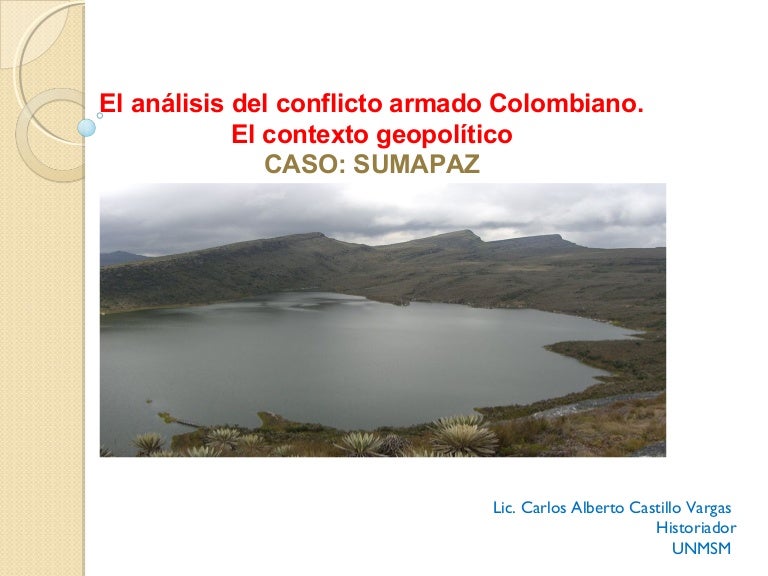 Geopol tica Colombia ppt Version 97