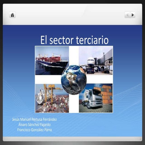 Geo práctica sector terciario