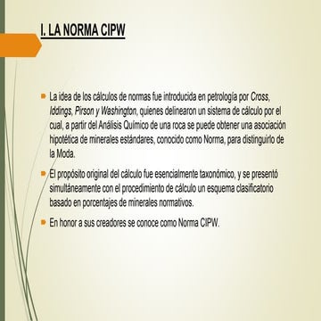 GEOQUIMICA NORMA CIPW.pptx