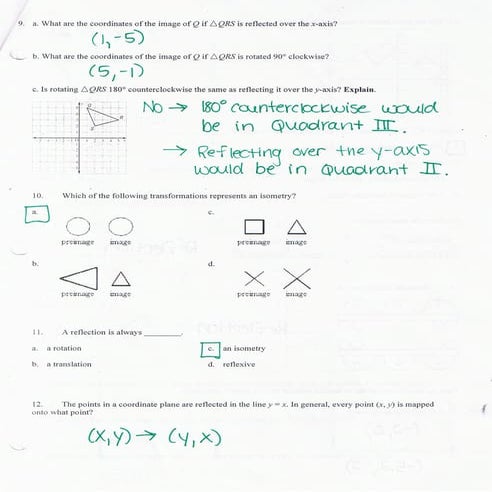 Geo Review (9 1 9 4) Pg 1 | PDF